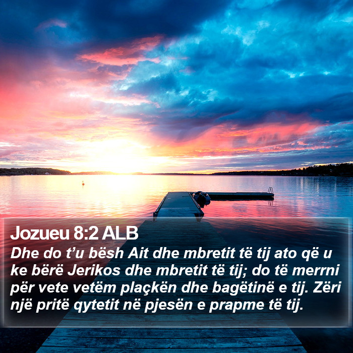 Jozueu 8:2 ALB Bible Study