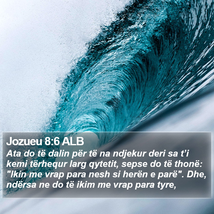 Jozueu 8:6 ALB Bible Study