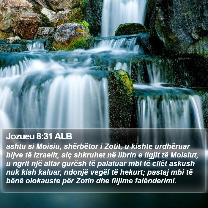 Jozueu 8:31 ALB Bible Study