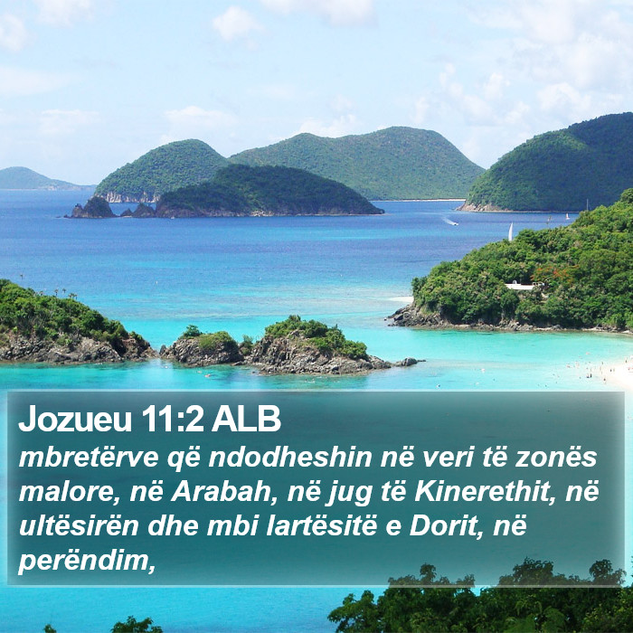 Jozueu 11:2 ALB Bible Study