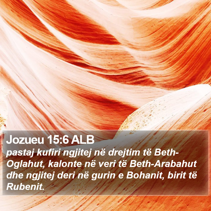 Jozueu 15:6 ALB Bible Study