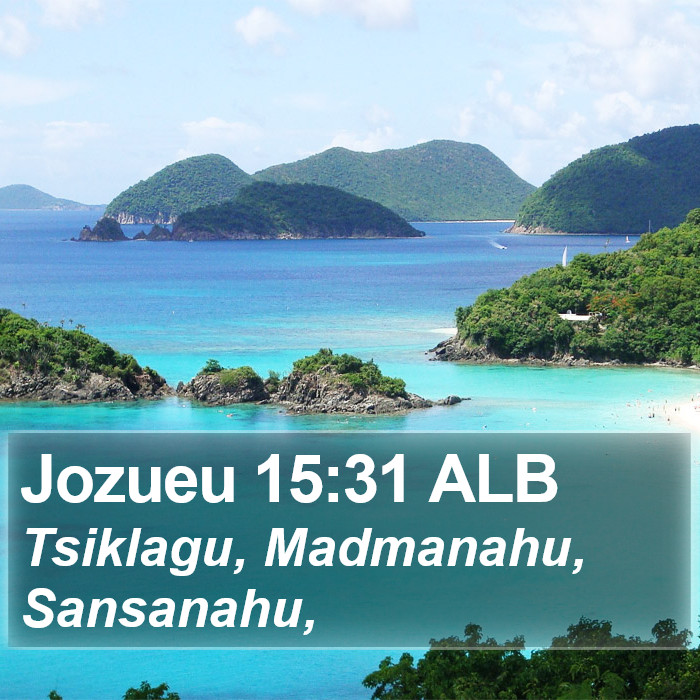 Jozueu 15:31 ALB Bible Study