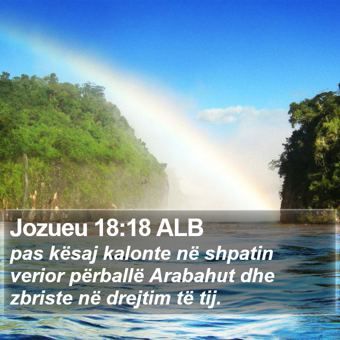 Jozueu 18:18 ALB Bible Study