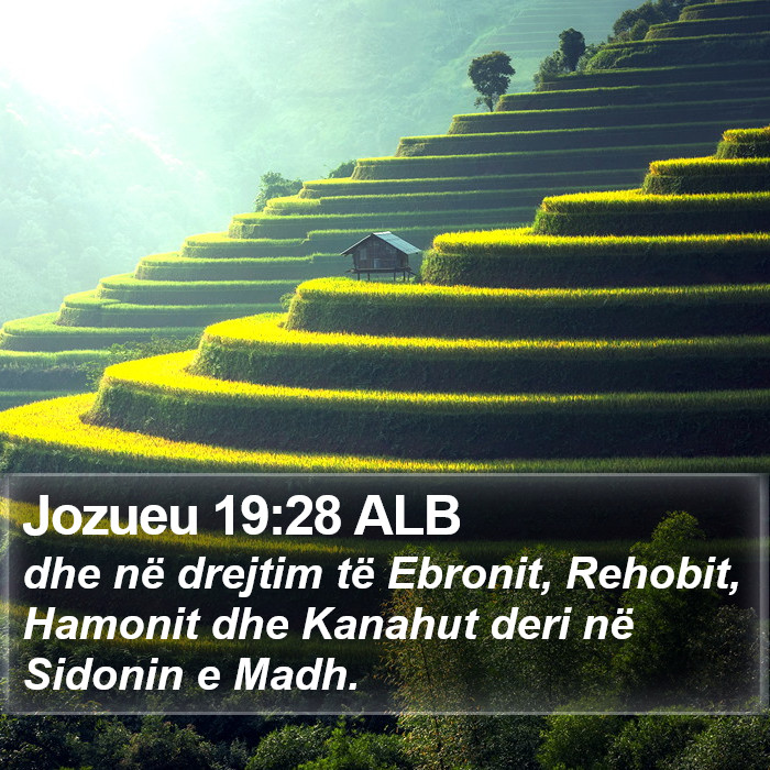 Jozueu 19:28 ALB Bible Study