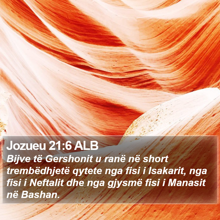 Jozueu 21:6 ALB Bible Study