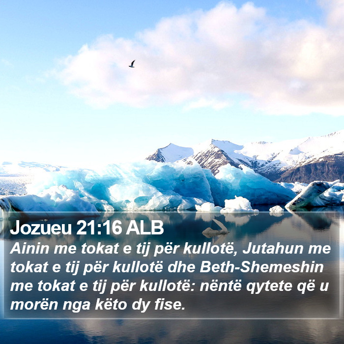 Jozueu 21:16 ALB Bible Study