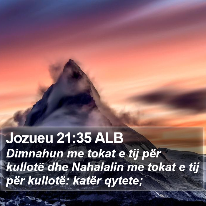 Jozueu 21:35 ALB Bible Study