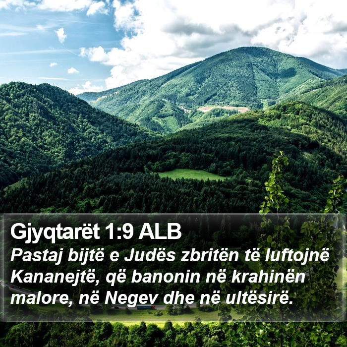 Gjyqtarët 1:9 ALB Bible Study