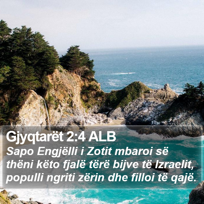 Gjyqtarët 2:4 ALB Bible Study