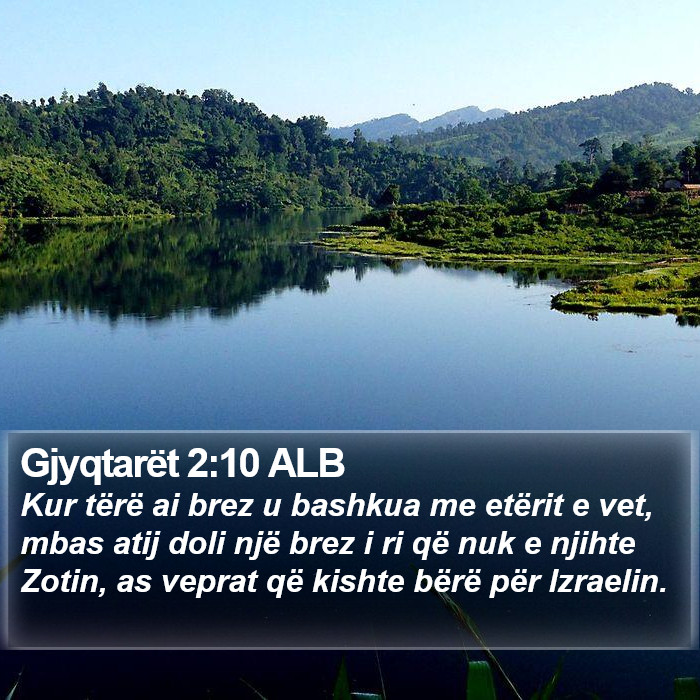 Gjyqtarët 2:10 ALB Bible Study