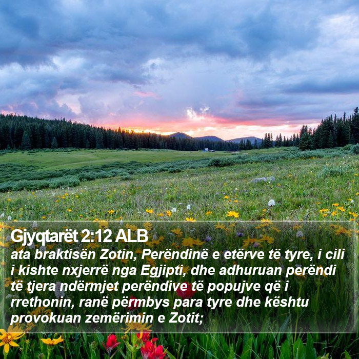 Gjyqtarët 2:12 ALB Bible Study