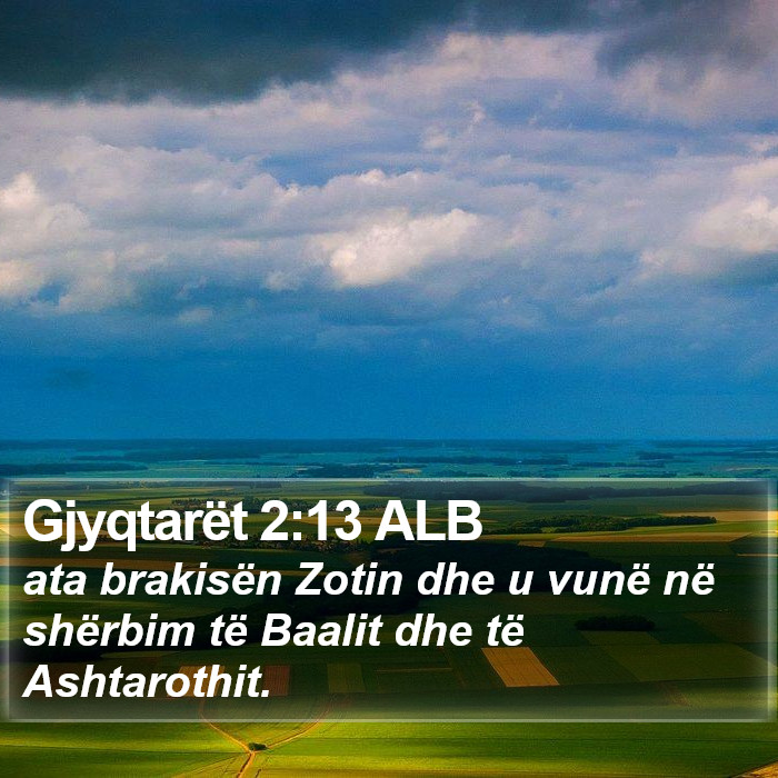 Gjyqtarët 2:13 ALB Bible Study