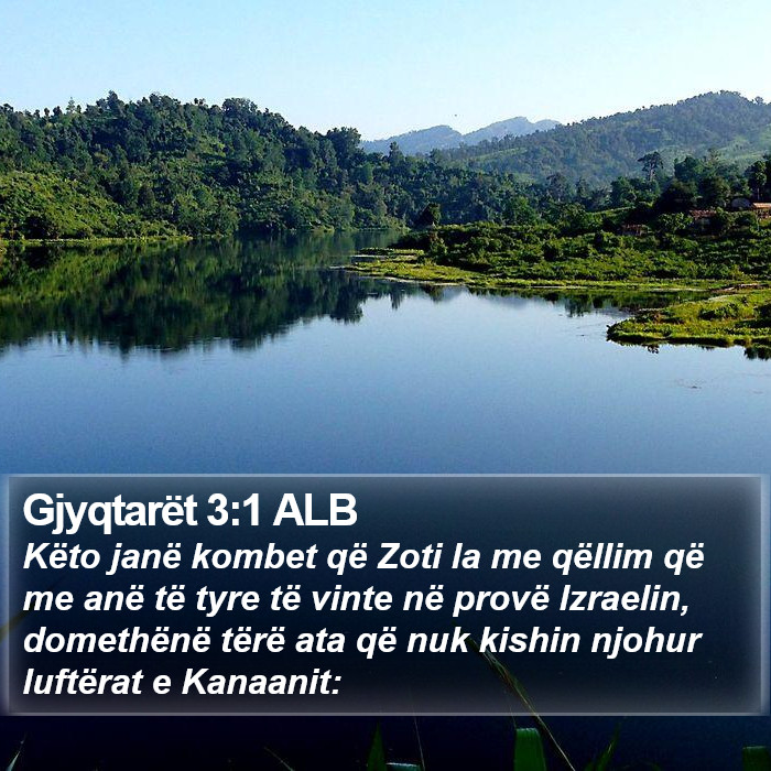 Gjyqtarët 3:1 ALB Bible Study