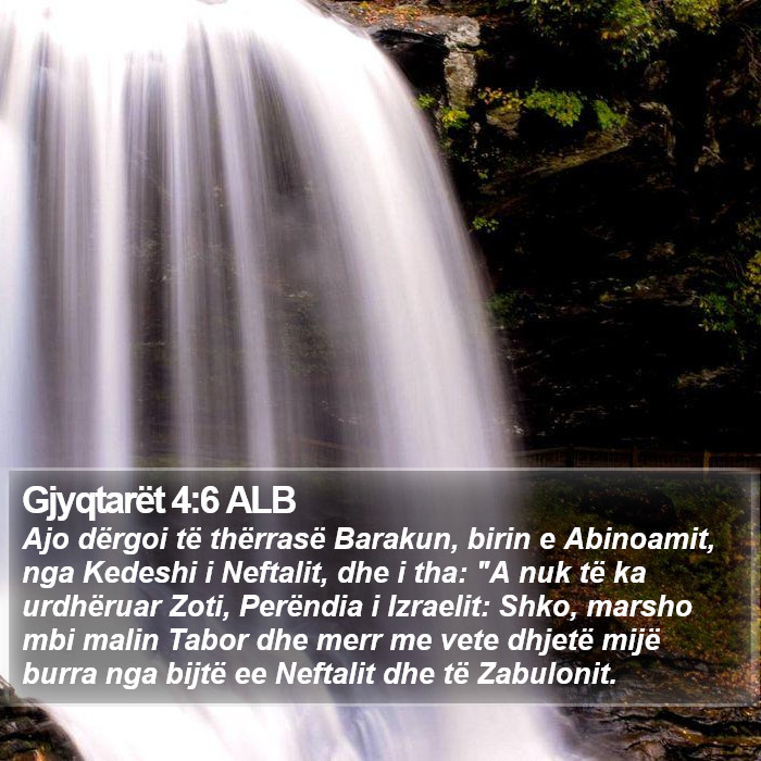 Gjyqtarët 4:6 ALB Bible Study