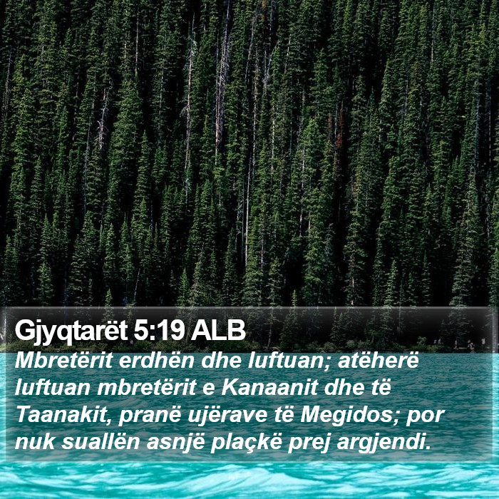Gjyqtarët 5:19 ALB Bible Study