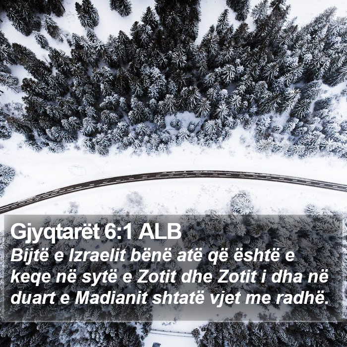 Gjyqtarët 6:1 ALB Bible Study