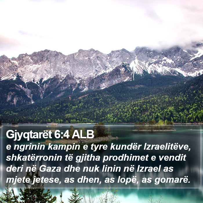 Gjyqtarët 6:4 ALB Bible Study