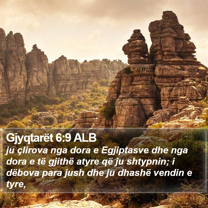 Gjyqtarët 6:9 ALB Bible Study