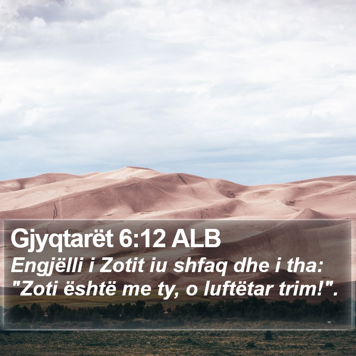 Gjyqtarët 6:12 ALB Bible Study