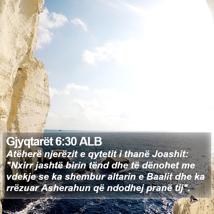 Gjyqtarët 6:30 ALB Bible Study