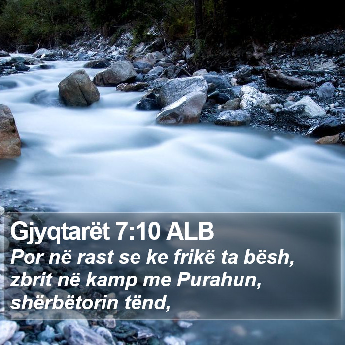 Gjyqtarët 7:10 ALB Bible Study