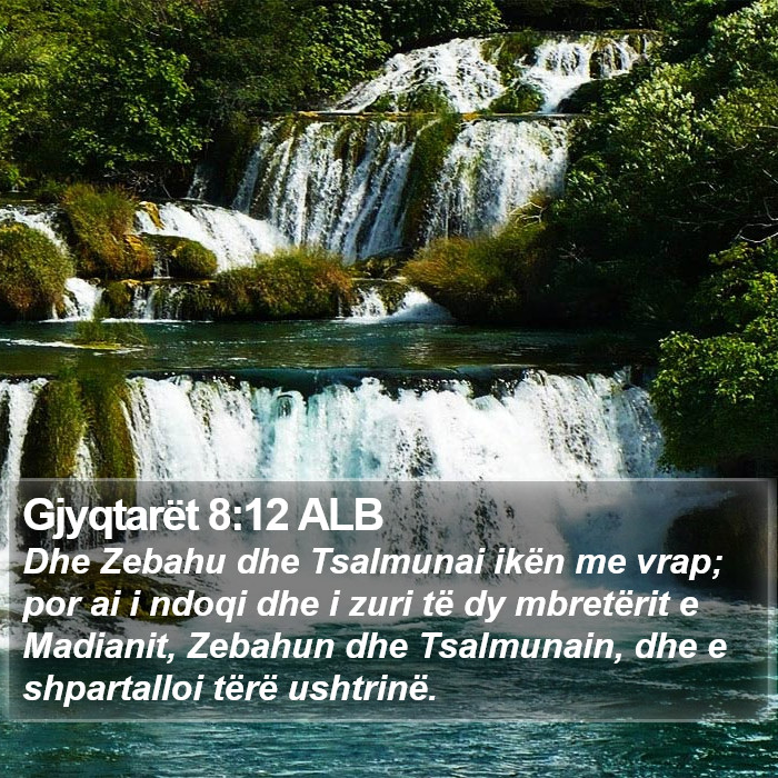 Gjyqtarët 8:12 ALB Bible Study