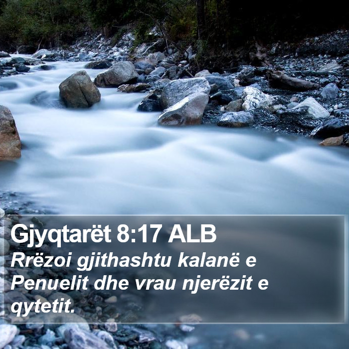 Gjyqtarët 8:17 ALB Bible Study