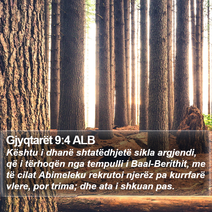 Gjyqtarët 9:4 ALB Bible Study