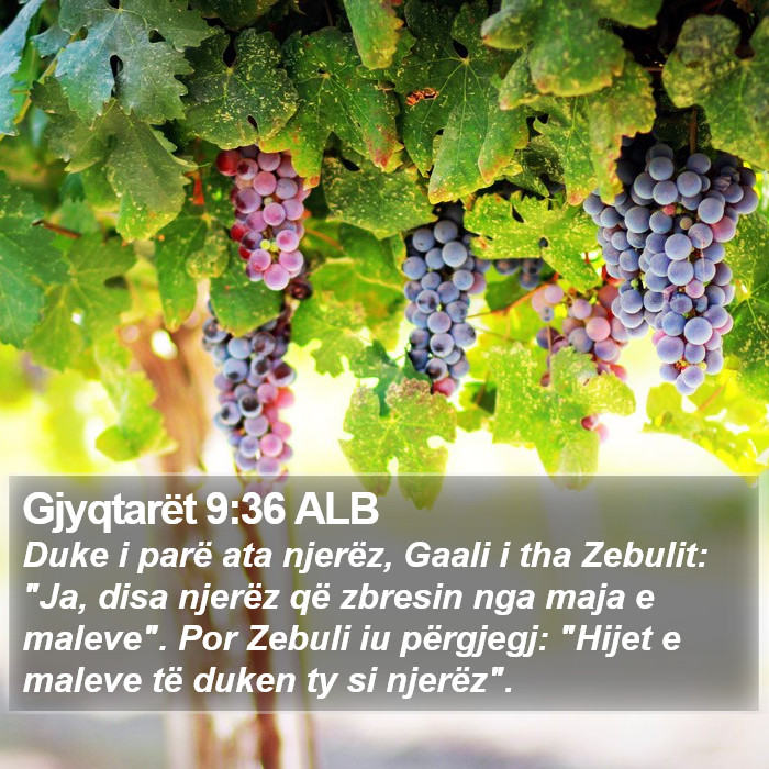 Gjyqtarët 9:36 ALB Bible Study