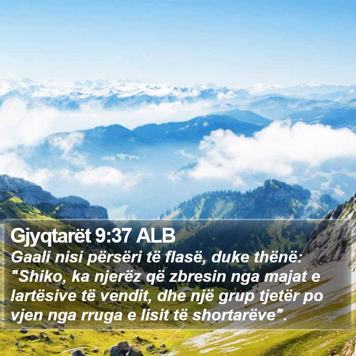 Gjyqtarët 9:37 ALB Bible Study