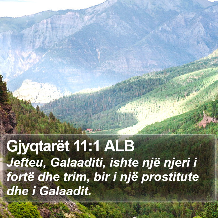 Gjyqtarët 11:1 ALB Bible Study