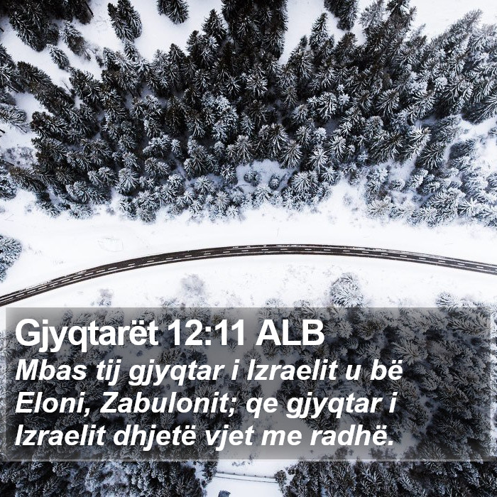 Gjyqtarët 12:11 ALB Bible Study