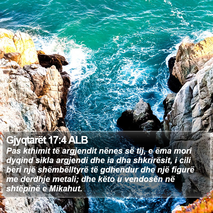 Gjyqtarët 17:4 ALB Bible Study
