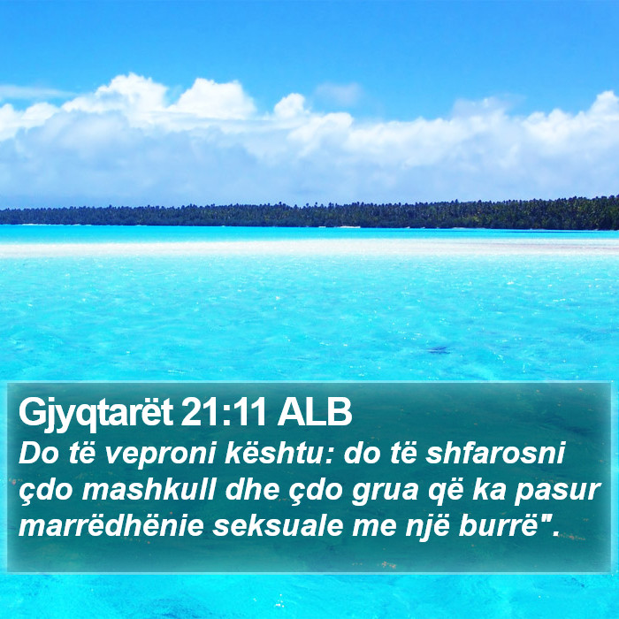 Gjyqtarët 21:11 ALB Bible Study