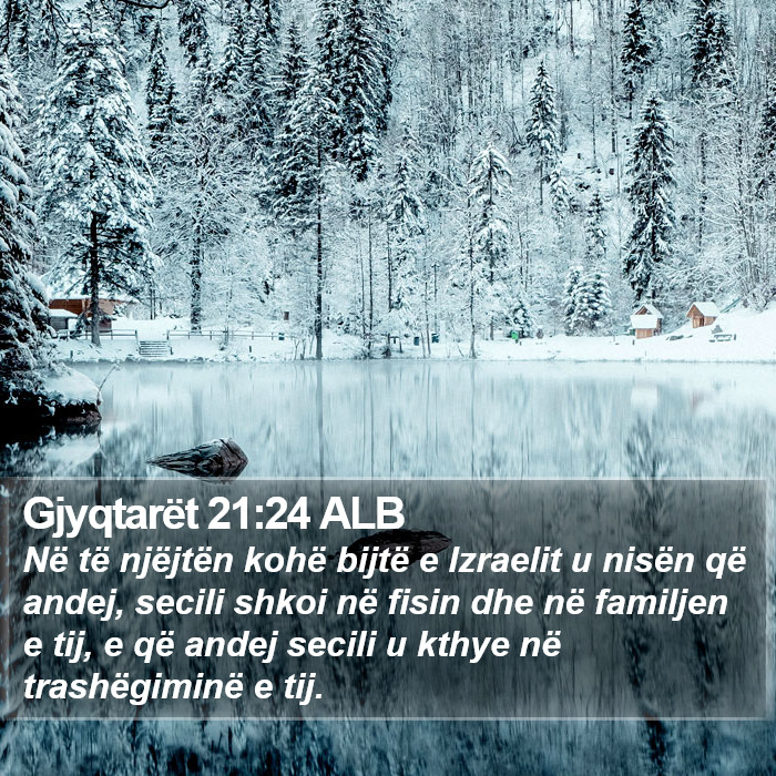 Gjyqtarët 21:24 ALB Bible Study