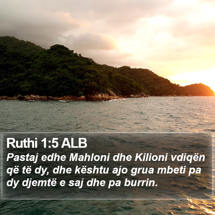 Ruthi 1:5 ALB Bible Study