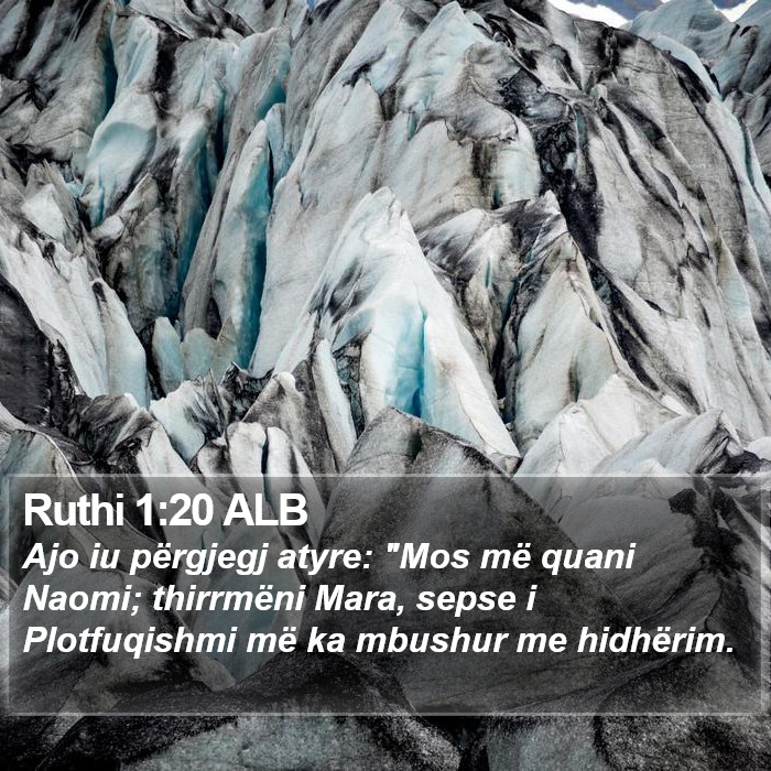 Ruthi 1:20 ALB Bible Study