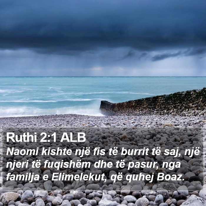 Ruthi 2:1 ALB Bible Study