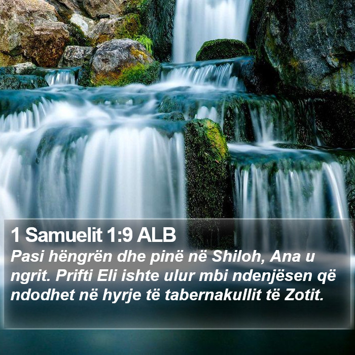 1 Samuelit 1:9 ALB Bible Study