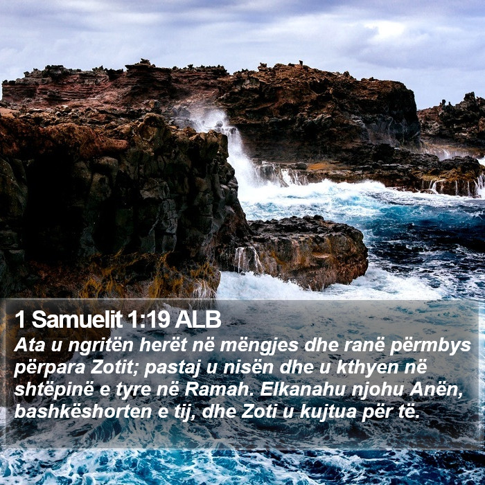 1 Samuelit 1:19 ALB Bible Study