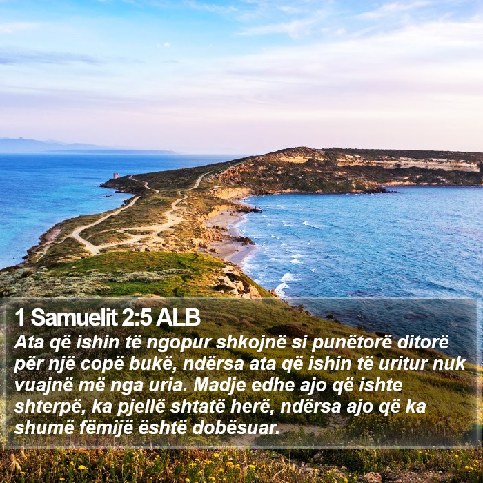 1 Samuelit 2:5 ALB Bible Study