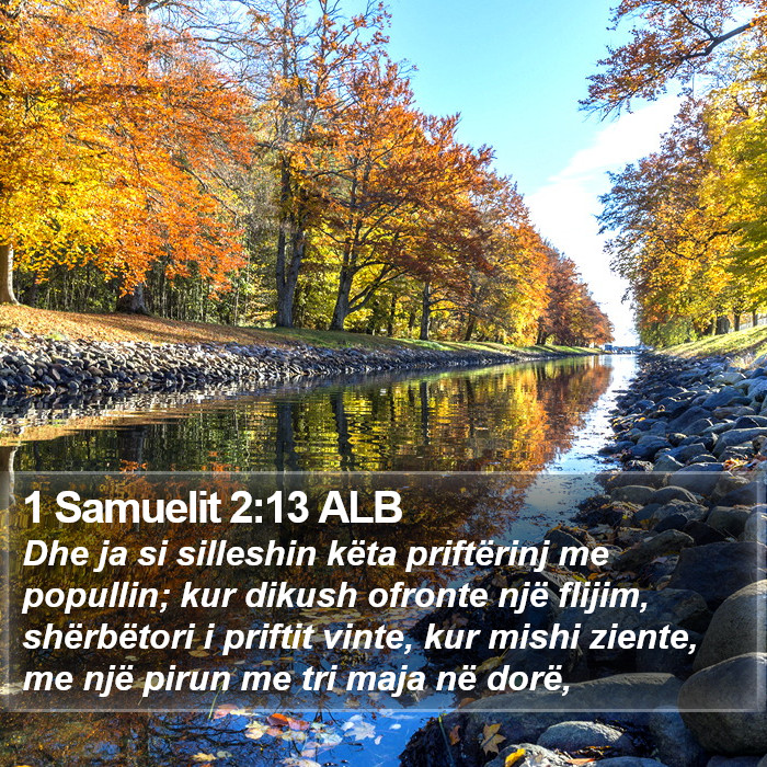 1 Samuelit 2:13 ALB Bible Study
