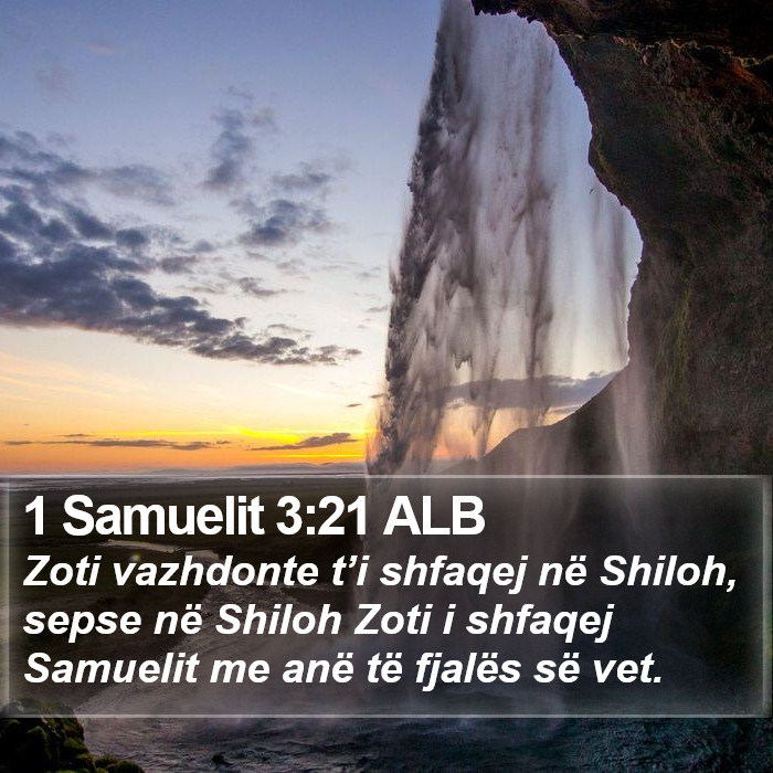 1 Samuelit 3:21 ALB Bible Study