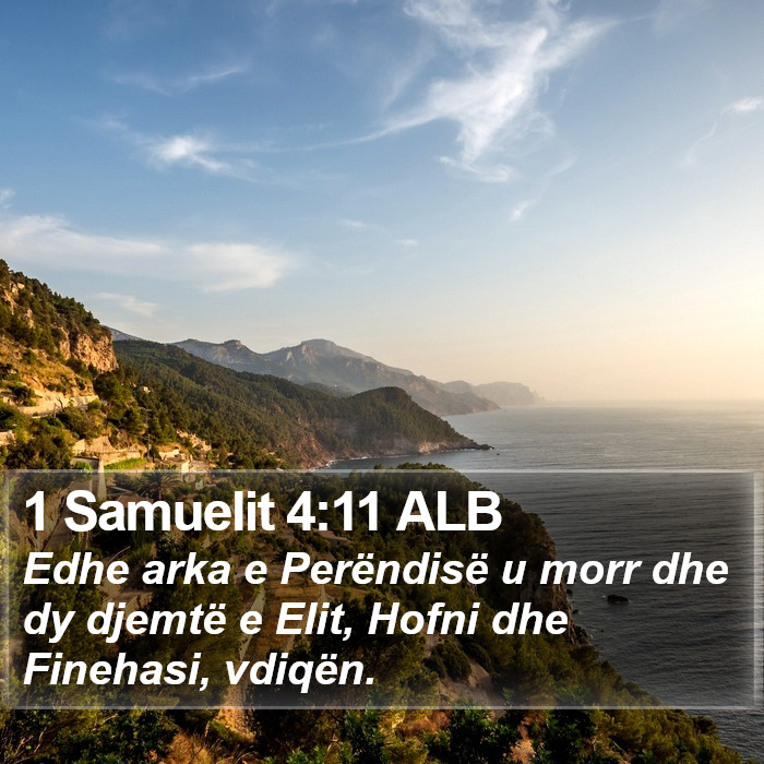 1 Samuelit 4:11 ALB Bible Study