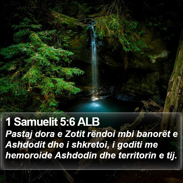 1 Samuelit 5:6 ALB Bible Study