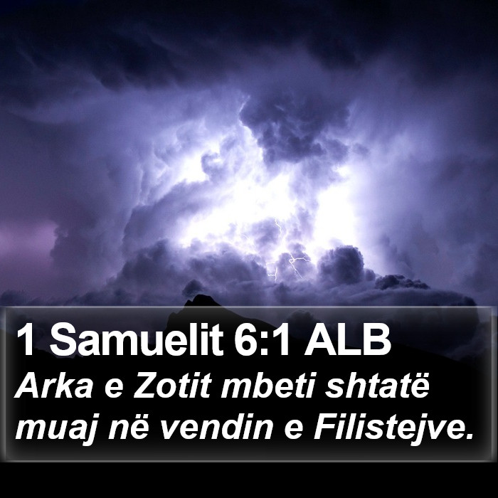 1 Samuelit 6:1 ALB Bible Study