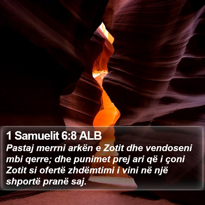 1 Samuelit 6:8 ALB Bible Study