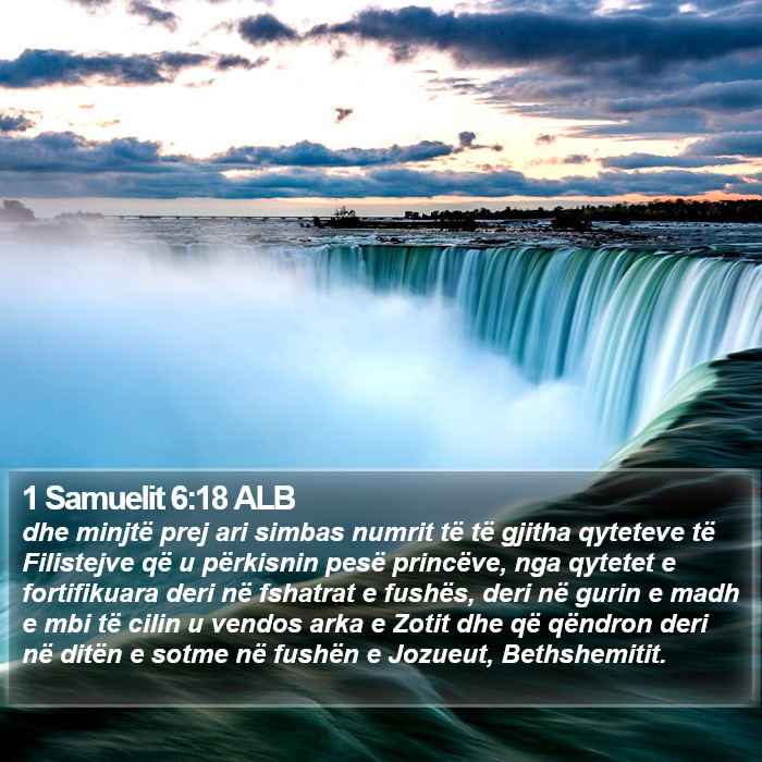 1 Samuelit 6:18 ALB Bible Study