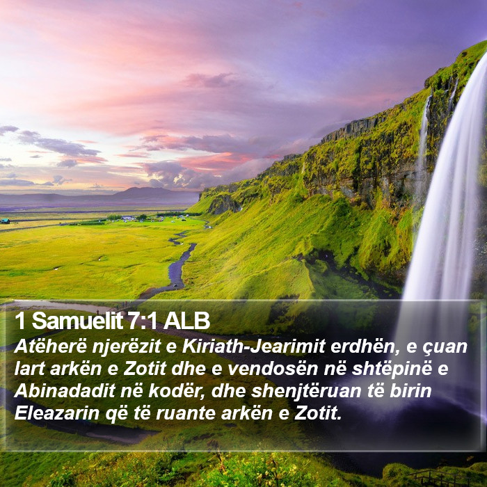 1 Samuelit 7:1 ALB Bible Study
