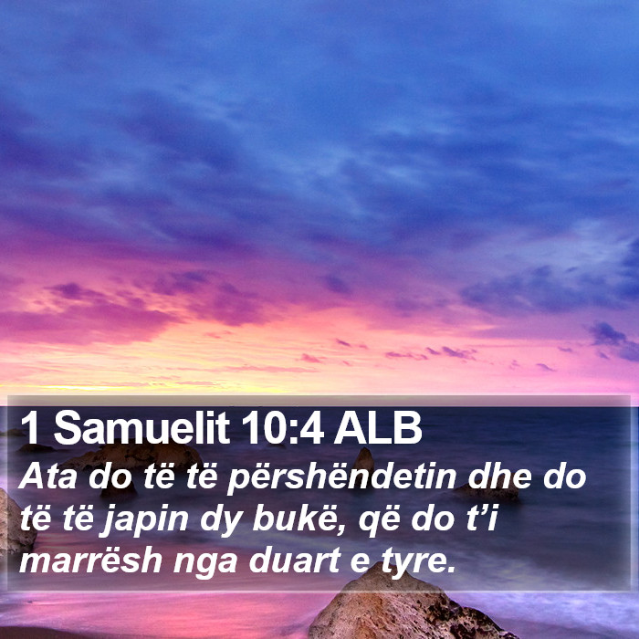 1 Samuelit 10:4 ALB Bible Study